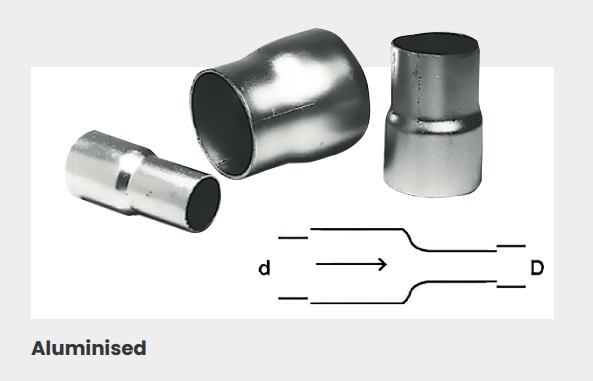 Izputēja caurules pāreja 65/60