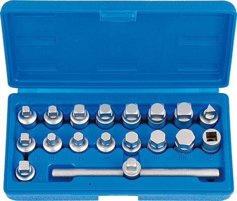 Seškanšu kompl.3/8 18gab. XL-T