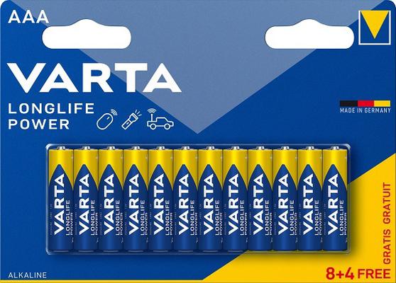 Baterijas VARTA AAA 12gab