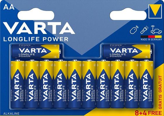 Baterijas VARTA AA 12gab