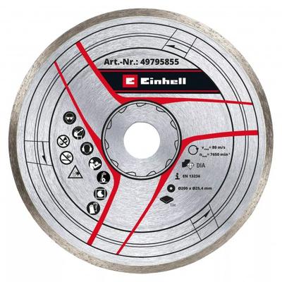 49795855 KWB by Einhell Dimanta griezējdisks 200mm x 25.4mm