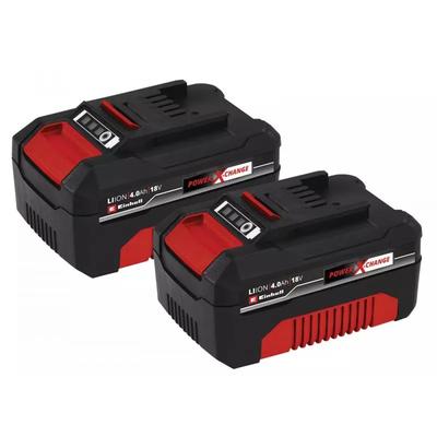 4511489 Akumulators 18V 2x4 0 Ah Power-X-Change CB B1.18V/4 0Ah/900W