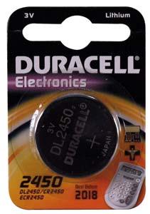Baterija DURACELL CR2450 3V