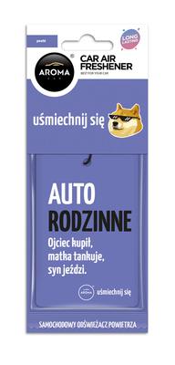 Auto gaisa atsvaidzinātājs AROMA CAR LETS SMILE Yoshi