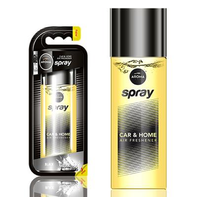 Auto gaisa atsvaidzinātājs AROMA SPRAY Black