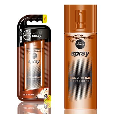 Auto gaisa atsvaidzinātājs AROMA SPRAY Anti Tobacco