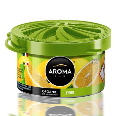 Auto gaisa atsvaidzinātājs AROMA ORGANIC Lemon