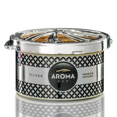 Auto gaisa atsvaidzinātājs AROMA PRESTIGE ORGANIC Silver