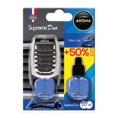 Auto gaisa atsvaidzinātājs AROMA SUPREME DUO New Car