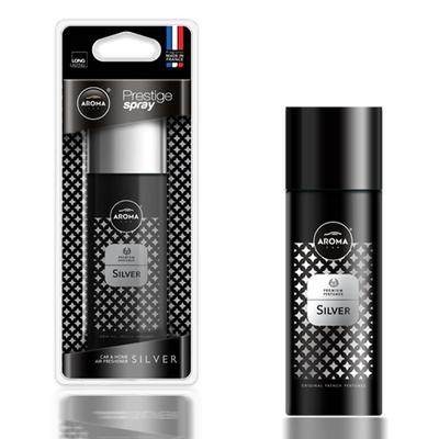 Auto gaisa atsvaidzinātājs AROMA PRESTIGE SPRAY Silver