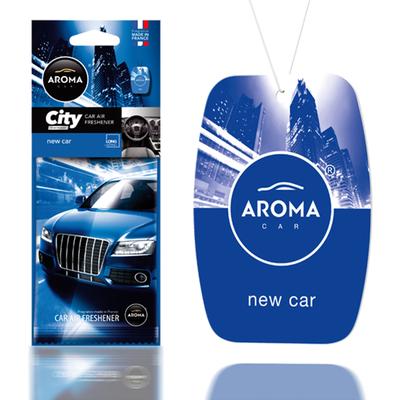 Auto gaisa atsvaidzinātājs AROMA CAR CITY CARD New Car