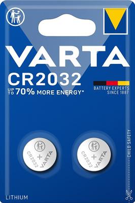 Baterijas 2x CR2032 VARTA