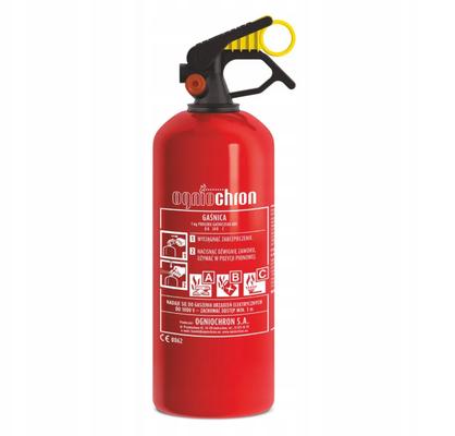 Pulvera ugunsdzēšamais aparāts ABC 1 kg