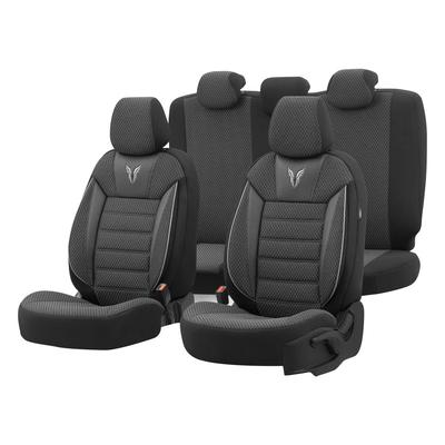 Auto sēdekļu pārvalku komplekts OTOM TORO 902, melns/tonēts, NZ