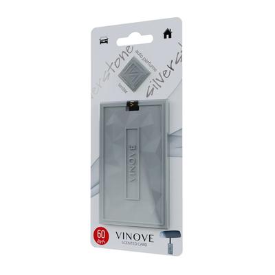 Auto gaisa atsvaidzinātājs VINOVE Scented Card Silverstone