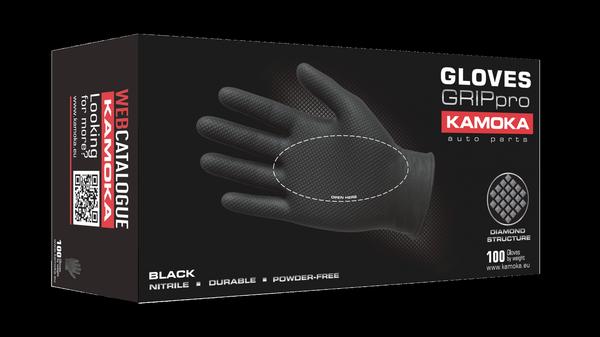 Darba cimdi black GRIP (100)L