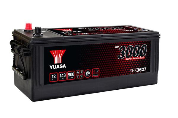YUASA 12V 143Ah 900A SHD SMF 513x189x223 otsal +/-