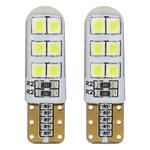 LED spuldze T10 W5W 12SMD 2835 SILCA 12 V