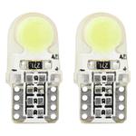 LED spuldze T10e COB balta 12 V