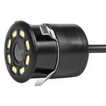Atpakaļskata kamera HD-308-LED ar nakts redzamību, 18 mm