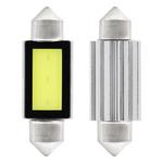 LED CANBUS COB spuldze C5W/C10W/C3W 39 mm balta 12 V