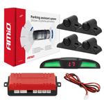 Parkošanās sistēma LED COB ar 4 melniem TRUCK sensoriem, 19 mm