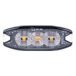 LED brīdinājuma stroboskopa lukturis 3×3 W 12/24 V IP67
