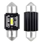 LED CANBUS spuldze C5W/C10W/C3W 1SMD 1860 UltraBright 31 mm balta 12/24 V