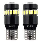 LED CANBUS spuldze T10 W5W 18SMD 3014 + 1SMD balta 12/24 V