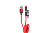 Magnētiskais Combo kabelis UC-08 Lightning/USB-C/Micro USB, 1 m