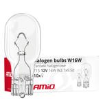 Halogēna spuldzes W16W T15 12 V 16 W W2.1×9.5d, 10 gab.