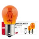Halogēna spuldze PY21W 24 V 21 W BAU15s oranža