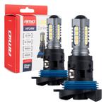LED CANBUS spuldze HP24W 18SMD 3030 balta 12/24 V
