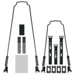 Rezerves U-stiprījumi VELOFLEXX 65 dubļusargiem