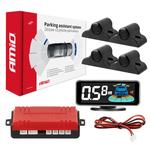 Parkošanās sistēma LED-GRAF 3D ar 4 melniem TRUCK sensoriem, 19 mm