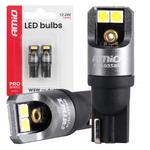 LED CANBUS PRO spuldze T10 W5W 4SMD 3030 Full CANBUS balta 12/24 V