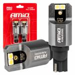 LED CANBUS PRO spuldze T15 W16W 4SMD 3030 Full CANBUS balta 12/24 V