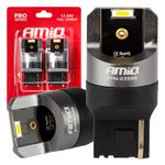 LED Full CANBUS spuldze 7440 W21W 2SMD balta