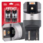 LED CANBUS PRO spuldze W21/5W 2SMD 1860 sarkana 12/24 V