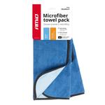 Mikrošķiedras dvielis 2-in-1 žāvēšanai un stikliem 30×40 cm, 630 g