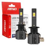 LED auto spuldzes X4 Aviator H1 44 W 6500 K