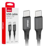 FullLINK USB-C–USB-C kabelis 60 W, 100 cm