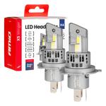 LED auto spuldzes X5 Winger H4 50 W 6000 K