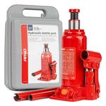 Pudeļveida hidrauliskais domkrats 5 t, plastmasas kastē