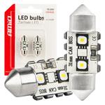 LED CANBUS spuldze C5W 12SMD 3838 31 mm balta 12/24 V