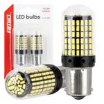 LED CANBUS spuldze 1156 BA15S P21W/R10W/R5W 4SMD 1860 balta 12/24 V