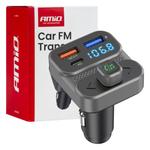 Auto FM raidītājs 12/24 V, 2×USB-A + USB