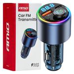 Auto FM raidītājs 12/24 V, USB-A + USB-C