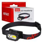 LED galvas lukturis XPG+COB 1000 mAh
