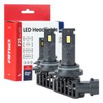 LED auto spuldzes F25 Silver Full CANBUS HIR2 9012 54 W 12/24 V